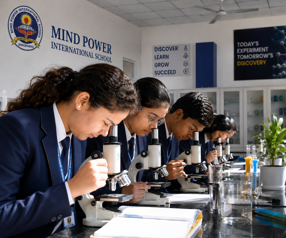 Biology Lab at Mind Power International School