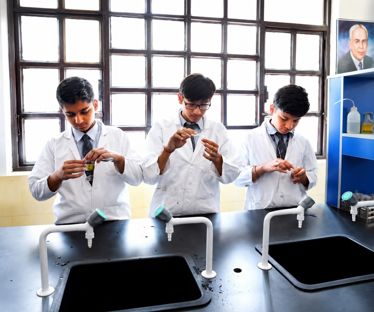 Chemistry Lab at Mind Power International School