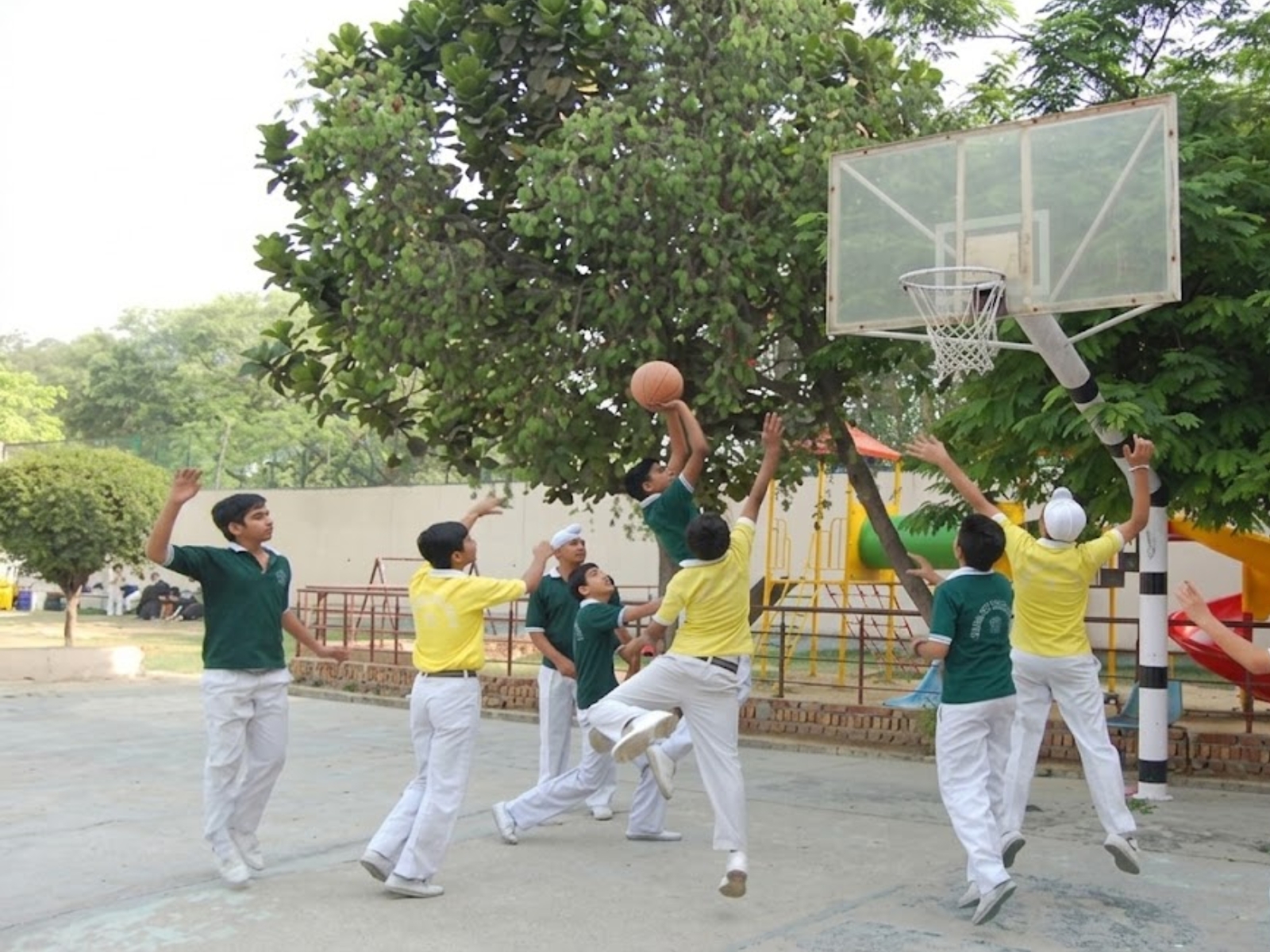 Large Playground at Mind Power International School