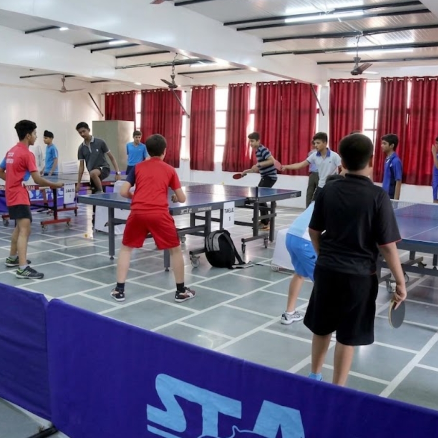 Table Tennis Hall at Mind Power International School